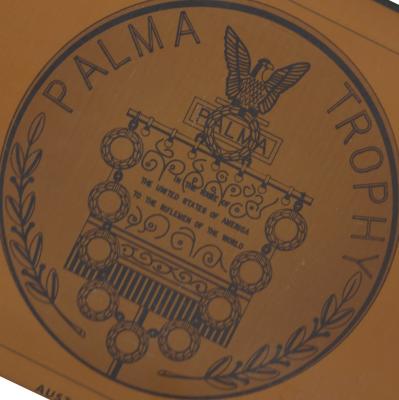 Palma Trophy Certificate