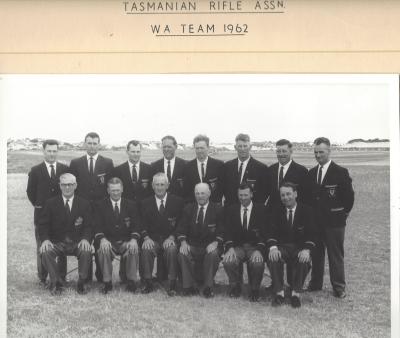 Tasmanian Rifle Team 1962