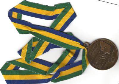 Medallion and ribbon