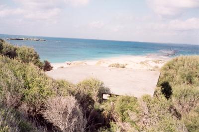 Western Australia. Rottnest Island. Searchlight location.