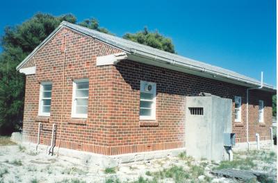 Western Australia. Rottnest Island. Kingstown Barracks. Petrol, Oil and Lubricants store.