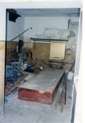 Western Australia. Rottnest Island. Kingstown. Interior of earchlight engine room