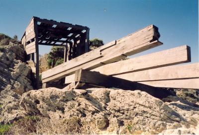 Western Australia. Rottnest Island. Searchlight or obbservation post location.