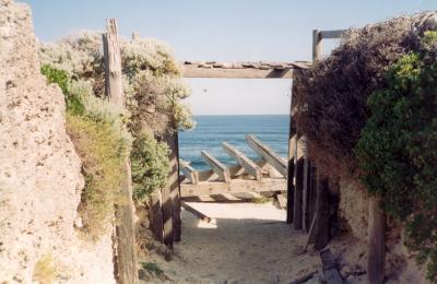 Western Australia. Rottnest Island. Searchlight or obbservation post location.