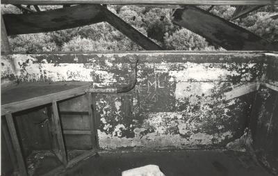 Western Australia, Rottnest Island. Bickley Battery. Views of and from interior of Command Post.