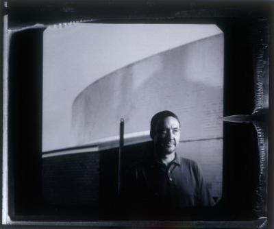 Black and white photograph print of Jeremy Kirwan-Ward