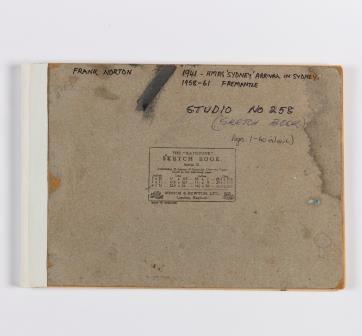 Sketch book (40 pages 1941/1958/1961 studio no. 258)