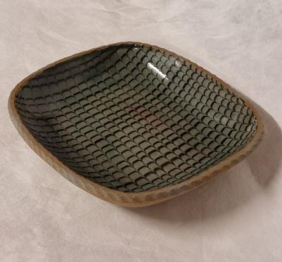 decorated dish