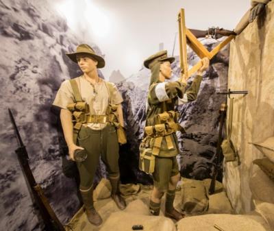 Diorama - World War 1,Gallipoli, Pope's Hill 1915