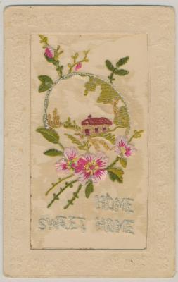 World War One Embroidered Silk Postcard