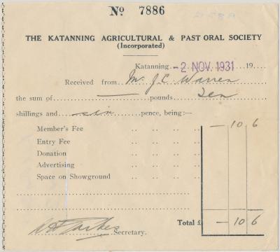 Katanning Agricultural and Pastoral Society Membership