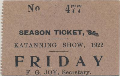 Katanning Show Season Ticket