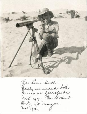World War 1, South West Asia, Sinai, Bir  al Mazar, 52 HALL, 10 Light Horse, 1916