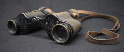 First World War binoculars presented by General Sir E. H. Allenby to Lt. R. W. Middleditch