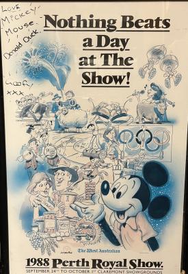 1988 Perth Royal Show Artwork