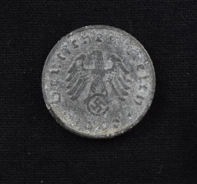 1940 Nazi Germany 5 Reichspfenning Coin