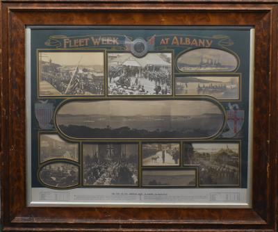 Picture in frame “FLEET WEEK AT ALBANY”