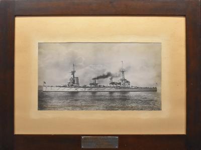 HMAS Australia Framed Photograph