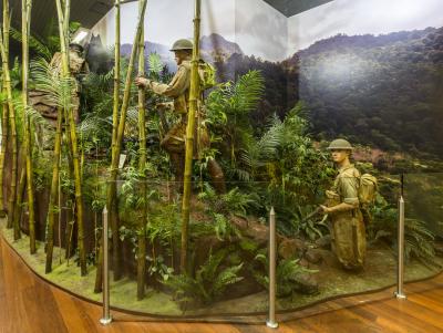 Diorama - World War 2, Kokoda Track, Papua New Guinea 1942