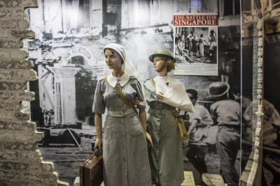 Diorama - Singapore Evacuation 1942