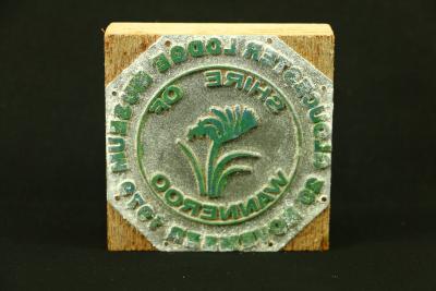 Gloucester Lodge Museum Wood Block Impression