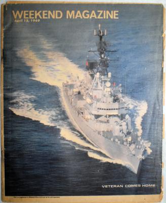 Weekend Magazine: HMAS Perth article - Veteran Comes Home (April 12, 1969)