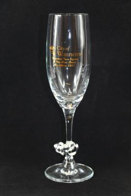 City of Wanneroo Champagne Flute