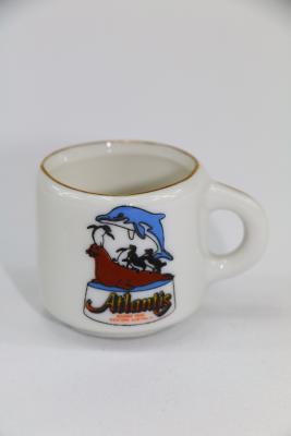 Atlantis Marine Park Minature Cup and Saucer Souvenir