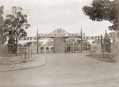Claremont Oval Main Gate