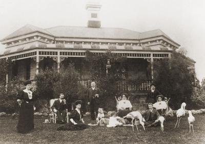 Schruth House And Family Group