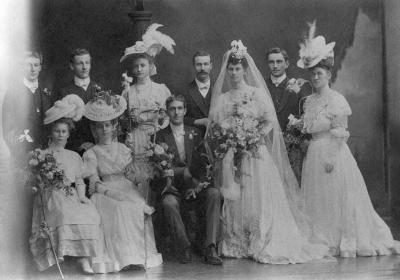 Wedding Of William Percival Oliver And Amanda Ida Schruth