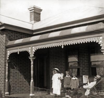 Abraham Family On Verandah