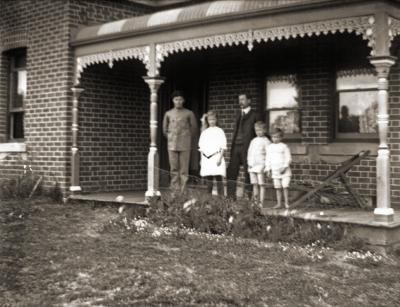 Abraham Family On Verandah