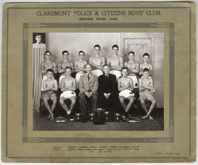 Claremont Police And Citizens Boys Club Boxing Team