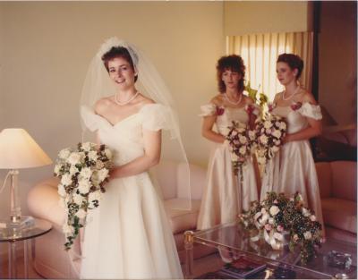 Bride and Bridesmaids