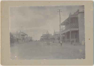 Clive street and Katanning Coffee Palace