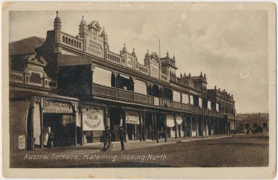 Austral Terrace, Katanning, looking North