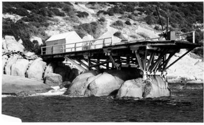 THE LANDING, BREAKSEA ISLAND, c1960.