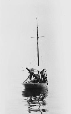 Yacht 'Genesta' At Rest