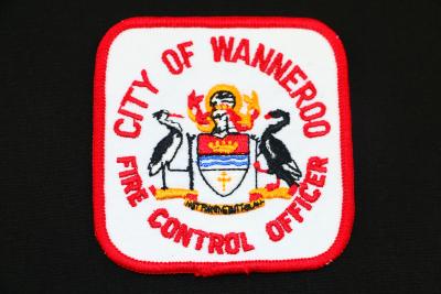 City of Wanneroo Fire Control Officer Cloth Badge