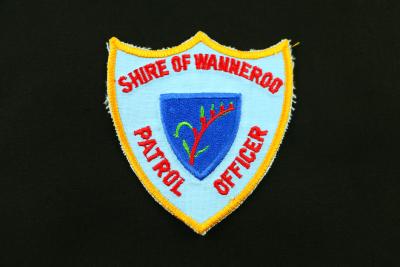 Shire of Wanneroo Patrol Officer Cloth Badge