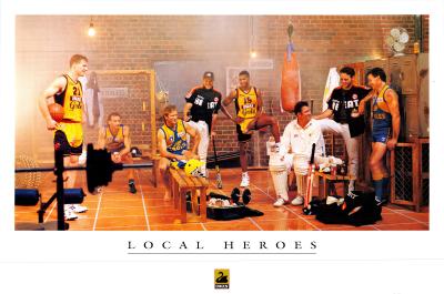 Swan Brewery 'Local Heroes' poster