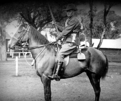 World War 1, Australia, Western Australia, 3124 MOULTON, 10 Light Horse