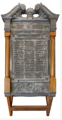 Roll of Honour - D & J Fowler Limited. 1914 - 1919