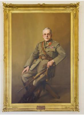 Portrait, Lieutenant General Sir JJ Talbot Hobbs KCB, KCMG, VD, 1936