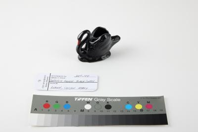 TOOTHPICK HOLDER: WEMBLEY WARE, BLACK SWAN