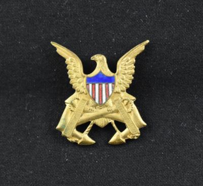 United State Army Transport Service Officers Lapel Pin