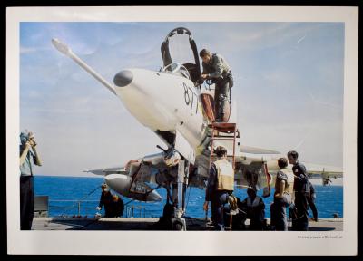 Royal Australian Navy Skyhawk Jet Promotional Poster