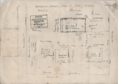 Plan for the Katanning Historical Society Precinct