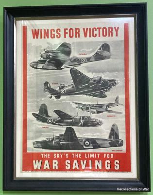 'Wings for Victory' War Savings poster